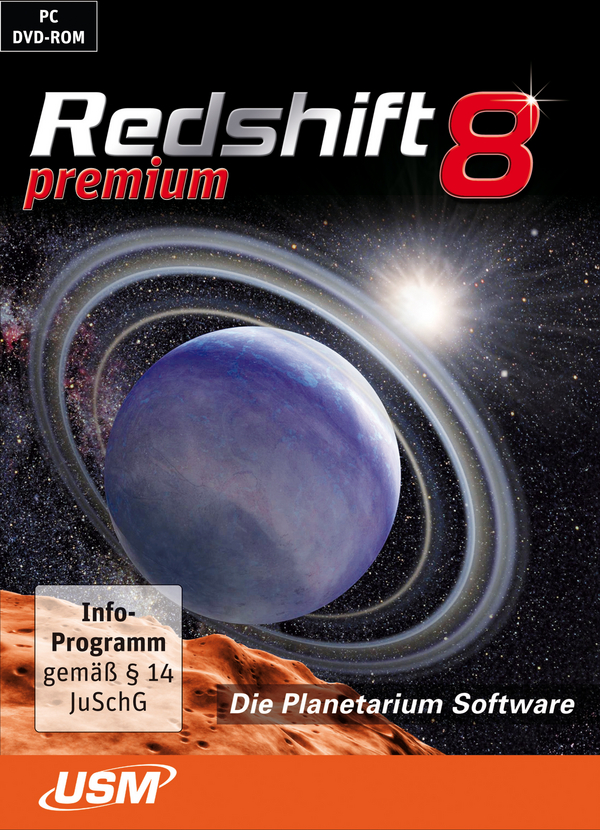 Redshift 8 Planetarium Software